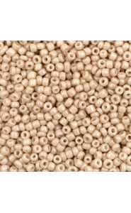 Glasperlen rocailles 11/0 (2mm) Latte beige